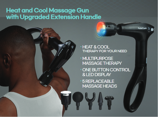 Hot and Cool Massage Gun - Image 2